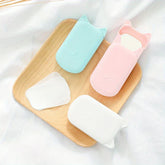 Portable Disposable Paper Soap Sheets Travel Size
